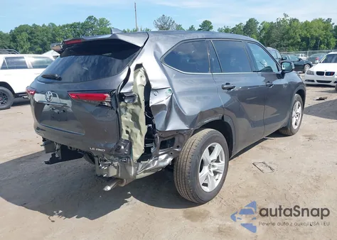 2021 Toyota Highlander Le from USA, damaged, VIN 5TDBZRBH1MS111522